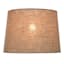 Natural Medium Table Lamp Shade, 14x12x10