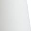 White Feather Print Small Table Lamp Shade, 12x10x9