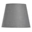 Charcoal Grey Small Table Lamp Shade, 10x7x8