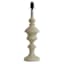 White Spindle Medium Table Lamp Base, 22"