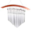 Curved Arrow Wind Chime, 26.2"