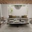 (B690) St. Marco Ivory Flatweave Diamond Design Area Rug, 8x10