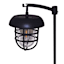 2-Pack 10-Lumen Solar Black Sheppard Hook Pathway Lights