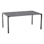 Grammercy Black Steel Slat Patio Coffee Table, 26.5"