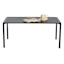 Grammercy Black Steel Slat Patio Coffee Table, 26.5"