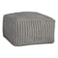 Bubble Dot Pouf, Dark Grey