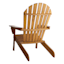 Honeybloom Adirondack Natural Wood Patio Chair