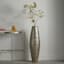 Brown Starburst Capiz Floor Vase, 36"