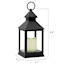 Black LED Lantern, 9.5"