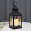 Black LED Lantern, 9.5"