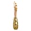 Gold Metal Floor Vase, 23"