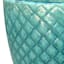 Blanche Turquoise Ceramic Outdoor Planter, Small