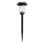 5-Lumen Solar Black Dotted Glass Pathway Light