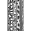 Solar Silver Laser Cut Bollard Pathway Light
