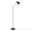 Black & Brass Task Floor Lamp, 65"