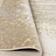 (A489) Gresham Gold Abstract Area Rug, 7x10
