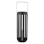 Laila Ali Black Metal Outdoor Lantern, Medium