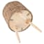 Found & Fable Faux Rattan Planter Stand, Medium