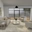 (A503) Crosby St. Stone Harbor Tan & Ivory Area Rug, 8x10