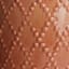 Indoor Blush Reactive Glaze Diamond Pot, Medium
