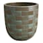 Honeybloom Green Rush Outdoor Planter, Medium