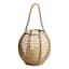 Honeybloom Wood Outdoor LED Lantern, Medium
