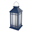 Blue Solar Outdoor Solar Lantern, 11"
