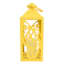 Yellow Butterfly Outdoor Solar Lantern, 15"