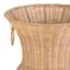 Willow Crossley Rattan Vase with Handles, 14"
