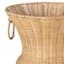 Willow Crossley Rattan Vase with Handles, 12"