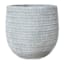 Honeybloom Boston Antique White Outdoor Planter, Small
