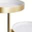 Willow Crossley Marbled Tiered Plant Stand, 30"