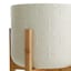 Honeyblooom Metal & Wood Planter Stand, Medium
