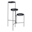 Black Tiered Planter Stand, 26"