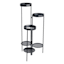 Crosby St. Mirrored Tiered Plant Stand, 36"
