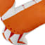 Orange Crab Shaped Outdoor Throw Pillow, 18x12