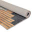 (B874) Crosby St. Dove Navy & Gold Washable Area Rug, 8x10
