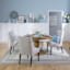 Honeybloom Penelope Wooden Dining Table Top & Base (Pedestal Sold Separately)