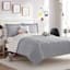 Tiny Dreamers 3-Piece Black & White Gingham Printed Comforter Set, Full/Queen