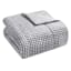 Tiny Dreamers 2-Piece Black & White Gingham Printed Comforter Set, Twin