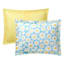 Tiny Dreamers 3-Piece Fairy Garden Blue Daisy Print Comforter Set, Full/Queen