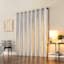 Sun Zero White Extreme Blackout Grommet Curtain Panel, 84"