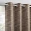 Sun Zero Mocha Extreme Blackout Grommet Curtain Panel, 84"