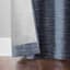 Sun Zero Daris Indigo Extreme Blackout Grommet Single Curtain Panel, 84"
