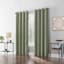 Sun Zero Daris Sage Extreme Blackout Grommet Single Curtain Panel, 84"