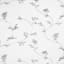 Bethel White & Grey Small Tiered Curtain Panel, 54"