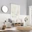 Destin Linen Small Single Curtain Panel, 63"