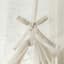 Destin Linen Small Single Curtain Panel, 63"
