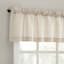 Halifax Natural Small Curtain Valance, 54"