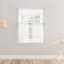Wilton Valance White Small Single Curtain Panel, 54"